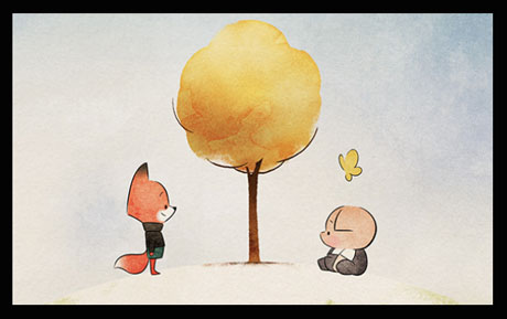 Less Is More: The Simple Beauty of “Dam Keeper Poems”, “The Big Bad Fox”,  and “The Yamadas” – Animation Scoop