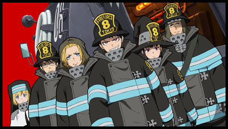 Fire Force Anime Characters Bronzing Process Hn-Series Set of