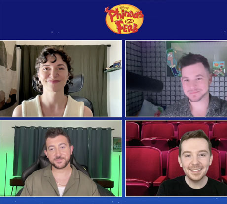 INTERVIEWS: The Triumphant Return Of "Phineas And Ferb" 17 PhineasAndFerbAlysonDavidVincentJackson 460