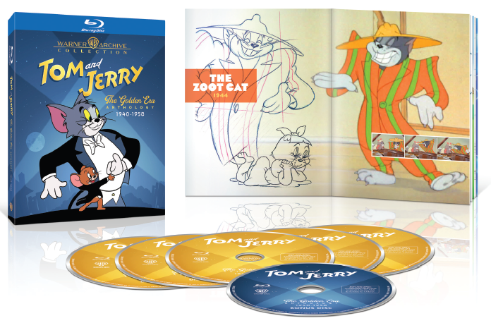 Warner Archive Announces “Tom and Jerry: The Golden Era Anthology (1940–1958)” Arriving on Blu-Ray in December