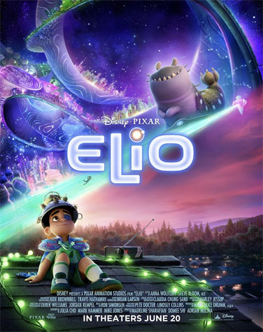 Directors Madeline Sharafian and Domee Shi Reflect on Lessons Learned from Pixar's 'Elio' 4 Elio one sheet