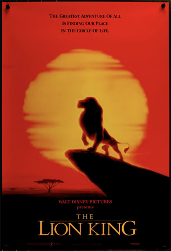 Lion King movie poster 350